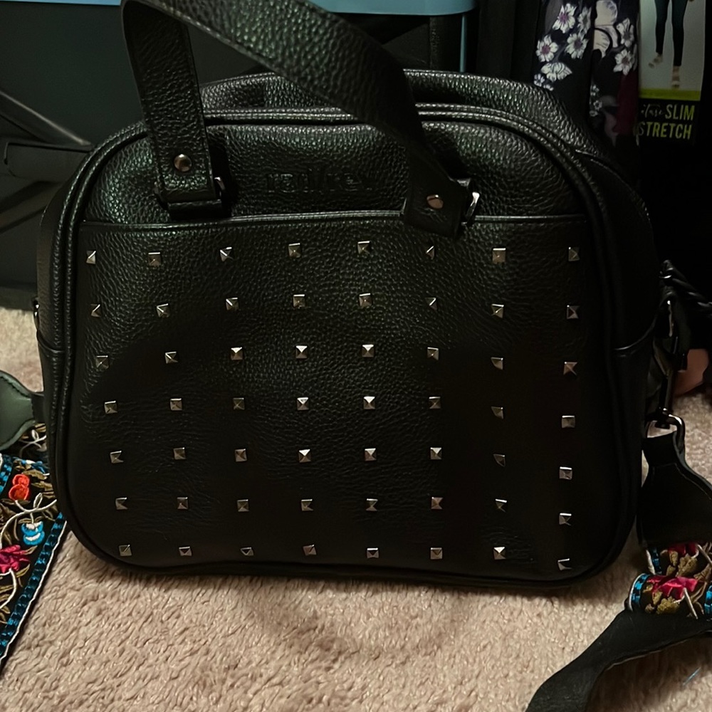 Gently used rad/rev bag with custom strap